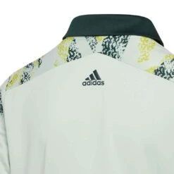 Adidas 2022 Boys Print Colorblock Polo -Famous Golf Shop adidas 2022 boys print colorblock polo linen green detail itempicture