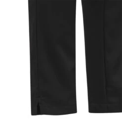 Adidas Girls Pull-On Pants -Famous Golf Shop adidas 2023 girls pull on pants black hem itempicture