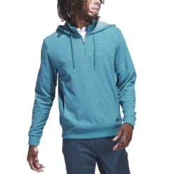 Adidas Go To 1/4 Zip Hoodie -Famous Golf Shop adidas 2023 go to quarter zip hoodie arctic fusion itempicture