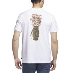 Adidas Golf Graphic Tee 11 Adidas Golf Graphic Tee -Famous Golf Shop adidas 2023 golf graphic tee white back itempicture