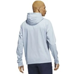 Adidas Lightweight Hoodie -Famous Golf Shop adidas 2023 lightweight hoodie wonder blue back itempicture