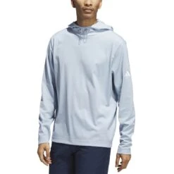 Adidas Lightweight Hoodie -Famous Golf Shop adidas 2023 lightweight hoodie wonder blue itempicture