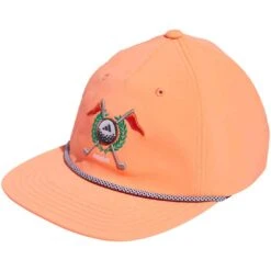 Adidas Retro 5 Panel Hat -Famous Golf Shop adidas 2023 retro 5 panel hat coral fusion itempicture