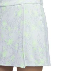 Adidas Women's Essentials Jacquard Skort 9 Adidas Women's Essentials Jacquard Skort -Famous Golf Shop adidas 2023 womens essentials jacquard skort white lucid lemon detail2 itempicture