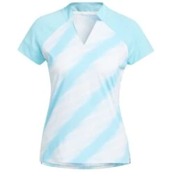 Adidas Women's Heat.Rdy Polo -Famous Golf Shop adidas fw22 womens heat rdy polo bliss blue itempicture