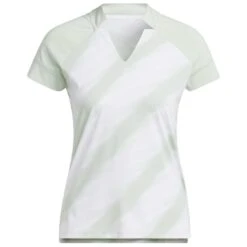 Adidas Women's Heat.Rdy Polo -Famous Golf Shop adidas fw22 womens heat rdy polo linen green itempicture