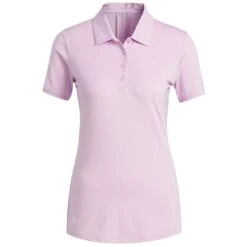 Adidas 2022 Women's Ultimate365 Solid Polo -Famous Golf Shop adidas fw22 womens ultimate365 solid polo bliss lilac itempicture