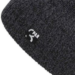 Adidas Par 3 Beanie -Famous Golf Shop adidas par 3 beanie black detail1 itempicture