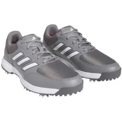 Adidas Tech Response 3.0 Golf Shoes Grey Four/White/Grey Three -Famous Golf Shop adidas tech response 3 0 golf shoes grey four white grey three front itempicture