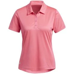 Adidas Women's Primegreen Performance Polo -Famous Golf Shop adidas womens primegreen performance polo solar pink itempicture