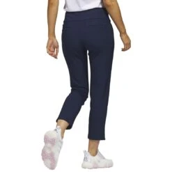 Adidas Women's Ultimate365 Ankle Pants -Famous Golf Shop adidas womens ultimate365 ankle pants collegiate navy back itempicture