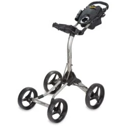 BagBoy Quad XL Push Cart -Famous Golf Shop bagboy 2017 quad xl silver black push cart 1