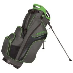 BagBoy Chiller Hybrid Stand Bag -Famous Golf Shop bagboy 2022 chiller hybrid stand bag charcoal lime black itempicture 1