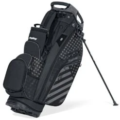 BagBoy Chiller Hybrid Stand Bag -Famous Golf Shop bagboy 2024 chiller hybrid stand bag charcoal stars stripes itempicture
