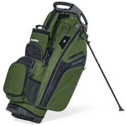 BagBoy Chiller Hybrid Stand Bag -Famous Golf Shop bagboy 2024 chiller hybrid stand bag green charcoal black itempicture