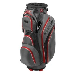BagBoy 2023 Revolver XP Cart Bag -Famous Golf Shop bagboy revolver xp cart bag charcoal black red itempicture