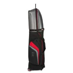 BagBoy T-10 Travel Cover -Famous Golf Shop bagboy t 10 travel cover black red side