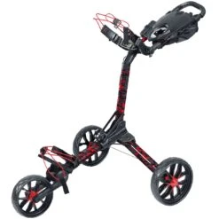 BagBoy Nitron LTD Auto-Open Push Cart -Famous Golf Shop bayboy 2023 nitron push cart red camo itempicture