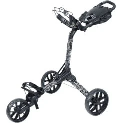 BagBoy Nitron LTD Auto-Open Push Cart -Famous Golf Shop bayboy 2023 nitron push cart skulls itempicture