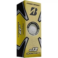 Bridgestone E12 Contact White Personalized Golf Balls -Famous Golf Shop bridgestone 2023 e12 contact white golf balls sleeve itempicture 1