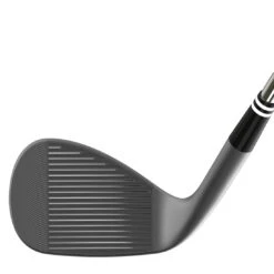 Cleveland RTX ZipCore Black Satin Wedge - Pre-Owned -Famous Golf Shop cleveland rtx zipcore black satin wedge face view