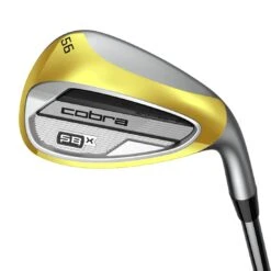 Cobra Snakebite X Chrome Wedge -Famous Golf Shop cobra 2023 snakebite x chrome wedge teardrop grind itempicture