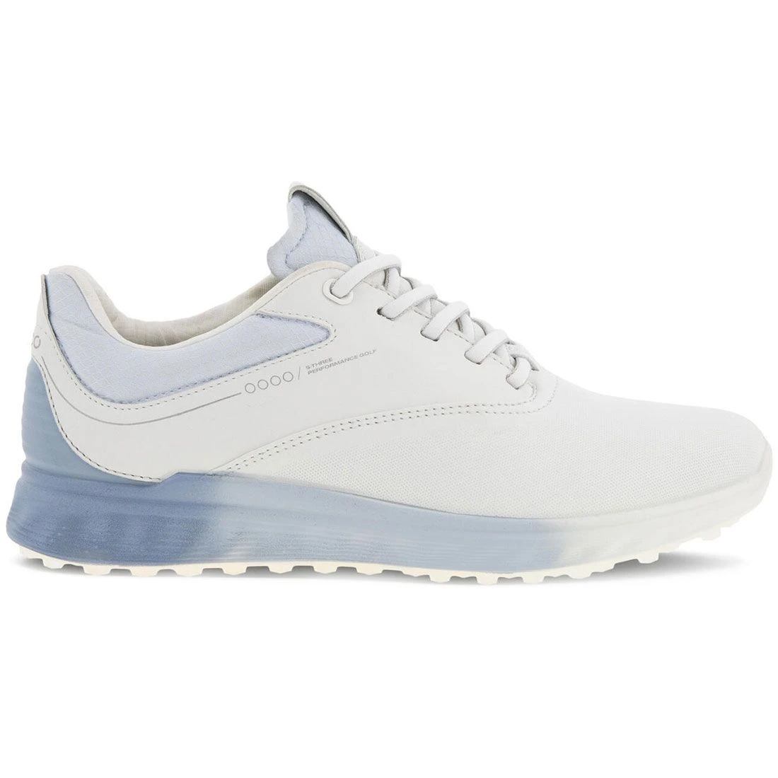 Ecco Women's S-Three Golf Shoes White/Dusty Blue 1 Ecco Women's S-Three Golf Shoes White/Dusty Blue