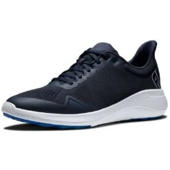 FootJoy FJ Flex Golf Shoes Navy 8 FootJoy FJ Flex Golf Shoes Navy -Famous Golf Shop footjoy fj flex golf shoes navy 56140 toe itempicture