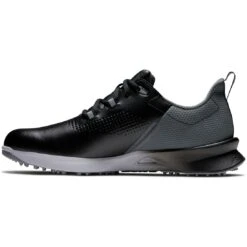 FootJoy FJ Fuel Golf Shoes Black -Famous Golf Shop footjoy fj fuel golf shoes black 55451 side itempicture