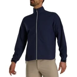FootJoy HydroLite X Rain Jacket -Famous Golf Shop footjoy hydrolite x rain jacket navy navy itempicture