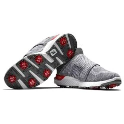 FootJoy HyperFlex BOA Golf Shoes Charcoal/Grey -Famous Golf Shop footjoy hyperflex boa golf shoes charcoal grey alternate