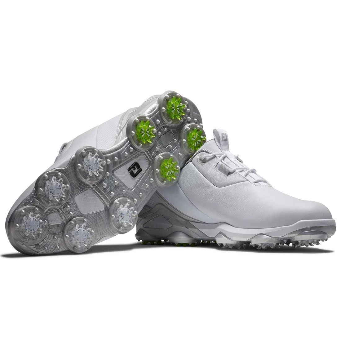 FootJoy Tour Alpha Golf Shoes White/Grey/Lime 6 FootJoy Tour Alpha Golf Shoes White/Grey/Lime - Image 6