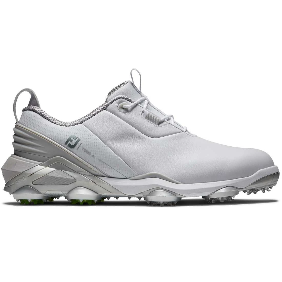 FootJoy Tour Alpha Golf Shoes White/Grey/Lime 1 FootJoy Tour Alpha Golf Shoes White/Grey/Lime