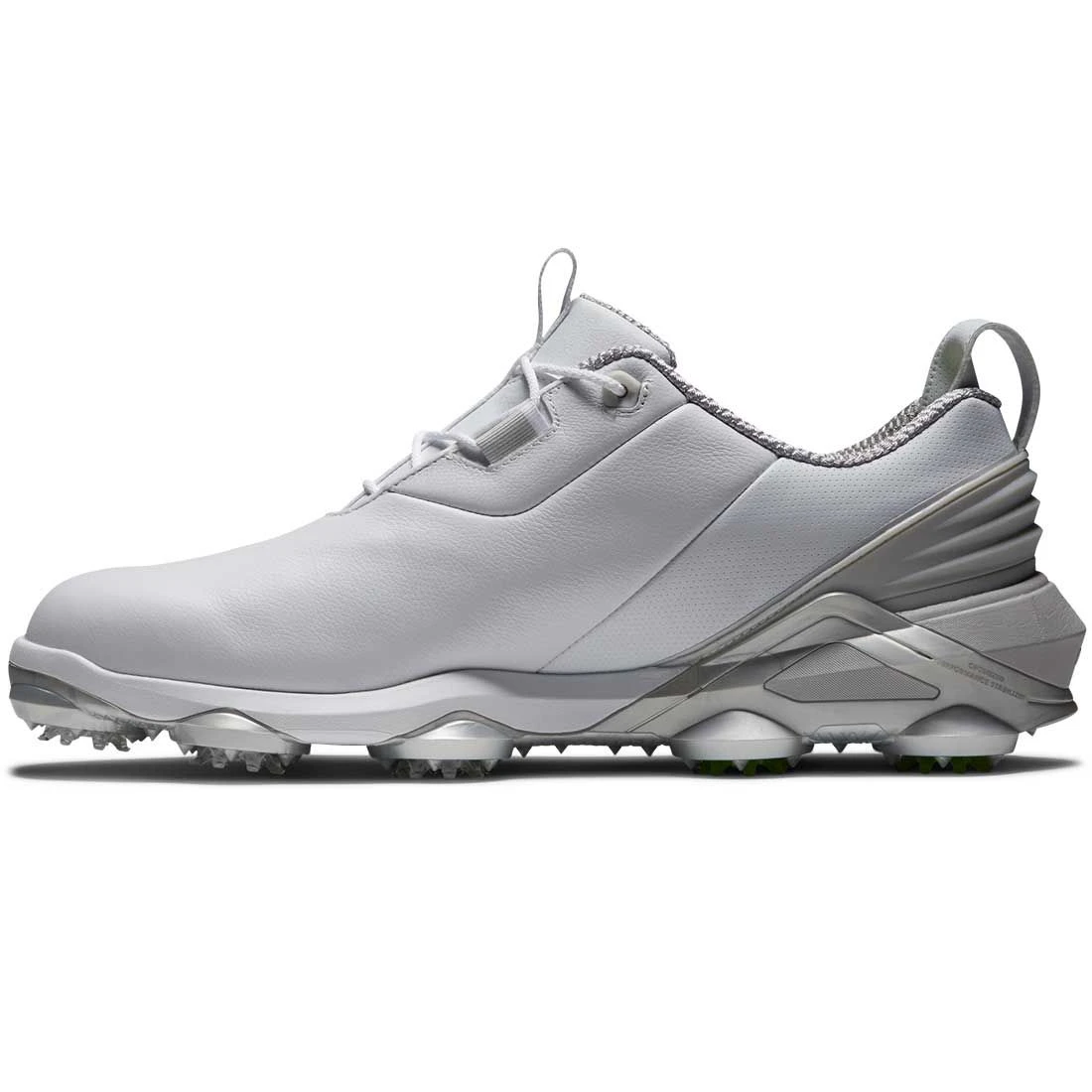 FootJoy Tour Alpha Golf Shoes White/Grey/Lime 3 FootJoy Tour Alpha Golf Shoes White/Grey/Lime - Image 3