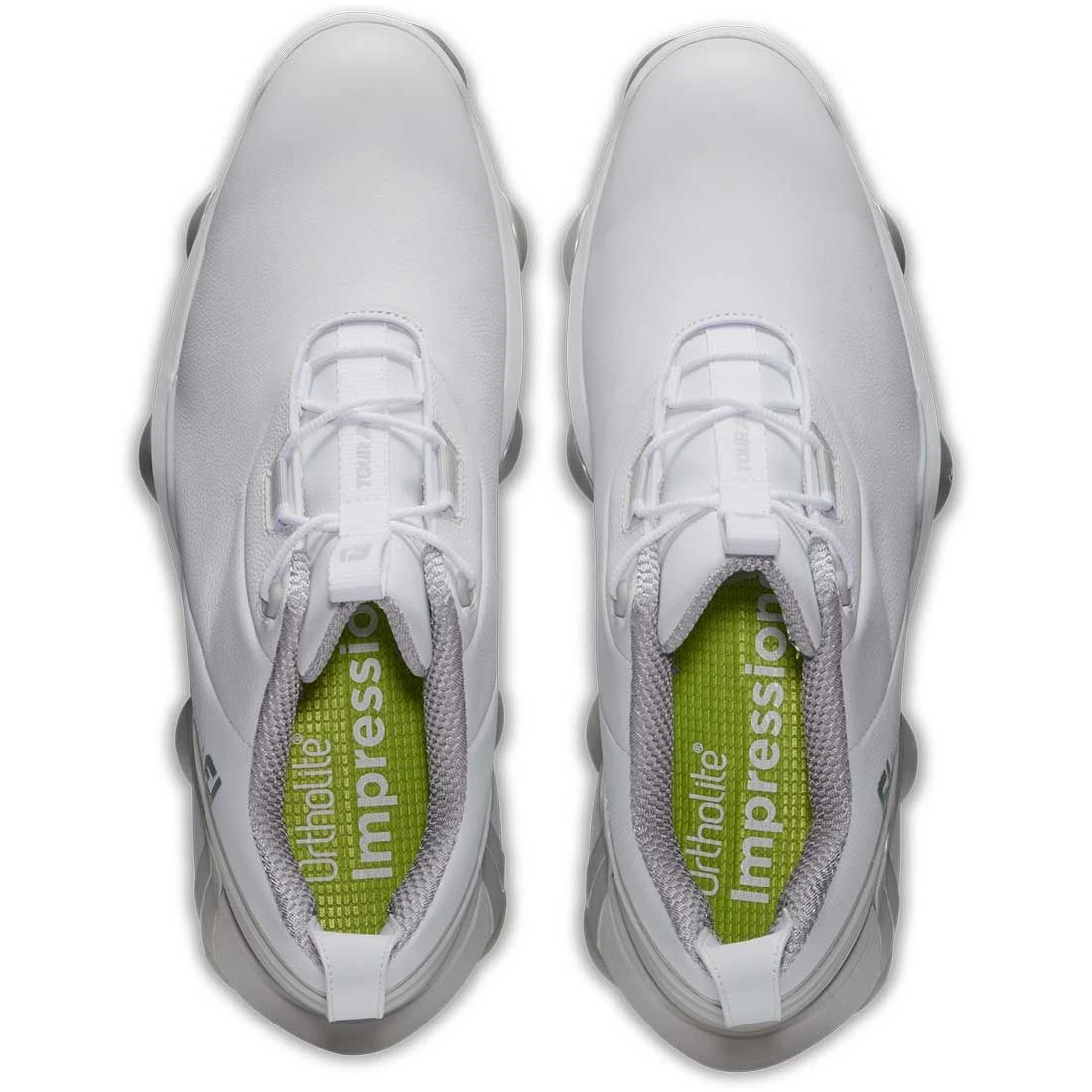 FootJoy Tour Alpha Golf Shoes White/Grey/Lime 7 FootJoy Tour Alpha Golf Shoes White/Grey/Lime - Image 7