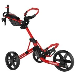 Clicgear 4.0 Push Cart -Famous Golf Shop golf cart clicgear 4 0 push cart red