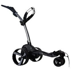 MGI Zip Navigator Electric Golf Caddy -Famous Golf Shop golf cart mgi zip navigator lithium electric golf caddy grey itempicture