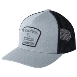 TravisMathew Presidential Suite Snapback Hat -Famous Golf Shop golf hat travismathew presidential suite hat grey itempicture