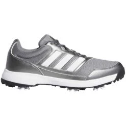 Adidas Tech Response 2.0 Golf Shoes Iron Metallic/White