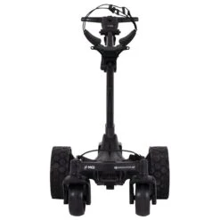 MGI Zip Navigator AT Electric Golf Caddy Refurbished -Famous Golf Shop mgi zip navigator at electric golf caddy black front itempicture
