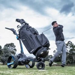 MGI Zip Navigator Electric Golf Caddy -Famous Golf Shop mgi zip navigator lithium electric golf caddy 05