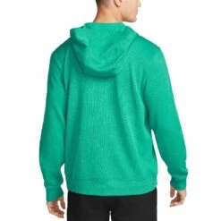 Nike Dri-FIT Golf Hoodie -Famous Golf Shop nike 2022 dri fit golf hoodie neptune green back itempicture