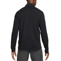 Nike Dri-FIT Victory Pullover -Famous Golf Shop nike 2022 dri fit victory pullover black back itempicture