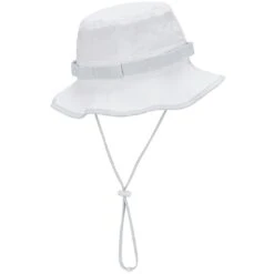 Nike Dri-FIT Apex Bucket Hat -Famous Golf Shop nike 2023 dri fit apex bucket hat white back itempicture