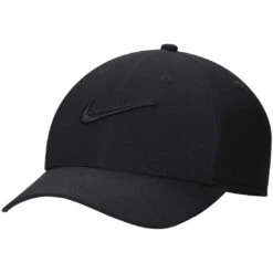 Nike Dri-FIT Club Hat -Famous Golf Shop nike 2023 dri fit club hat black black itempicture