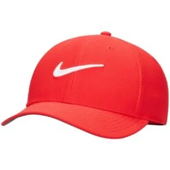Nike Dri-FIT Club Hat -Famous Golf Shop nike 2023 dri fit club hat university red itempicture