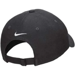 Nike Dri-FIT Club Heathered Hat -Famous Golf Shop nike 2023 dri fit club heathered hat black back itempicture