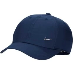 Nike Juniors Dri-FIT Club Hat -Famous Golf Shop nike 2023 juniors dri fit club hat midnight navy front itempicture