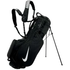 Nike Air Hybrid 2 Stand Bag -Famous Golf Shop nike air hybrid 2 stand bag black black white itempicture