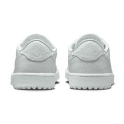 Nike Air Jordan 1 Low G Golf Shoes White/White/Pure Platinum -Famous Golf Shop nike air jordan 1 low g golf shoes white pure platinum dd9315 110 heel itempicture